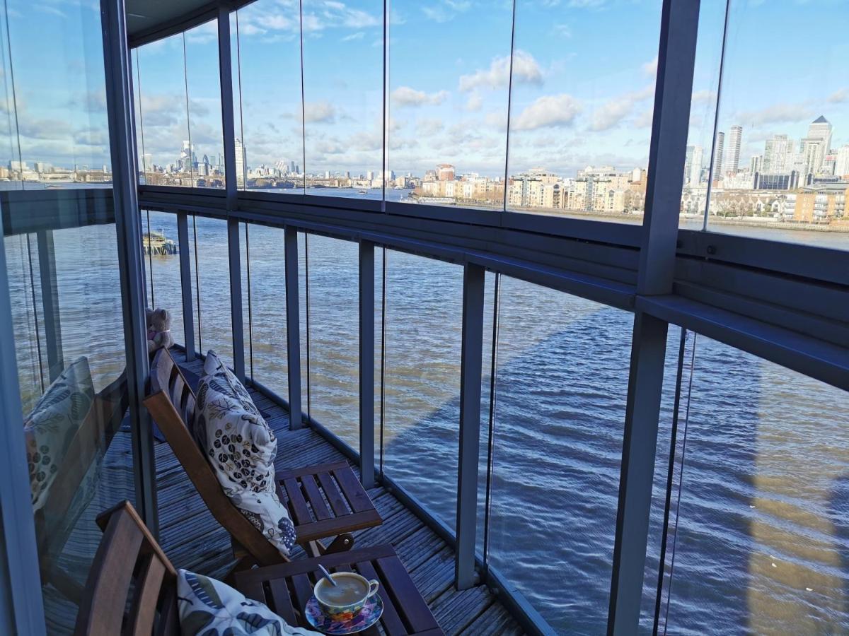 Homestay Room With Stunning Thames River View Londres Exterior foto